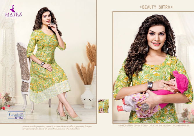 Good News Vol 3 By Mayra Feeding Designer Kurtis Catalog